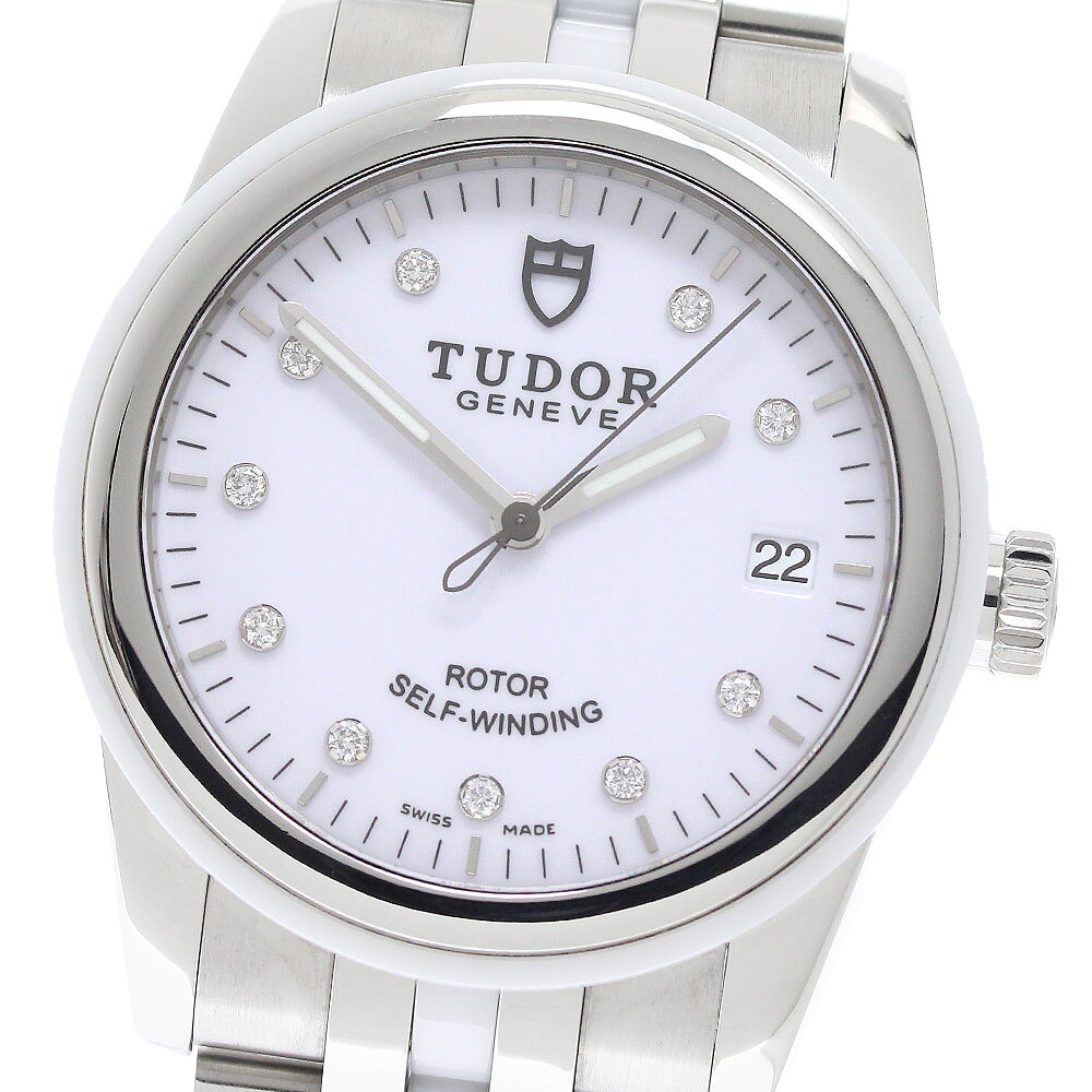 チュードル TUDOR 55000 グラマー デイト 自動巻き メンズ 保証書付き_