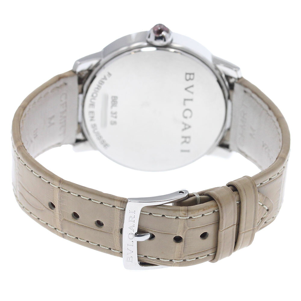 CLOSERのブルガリ BVLGARI BBL37S ブルガリブルガリ 12P ダイヤ 自動巻き メンズ _971097【中古】｜アングル3