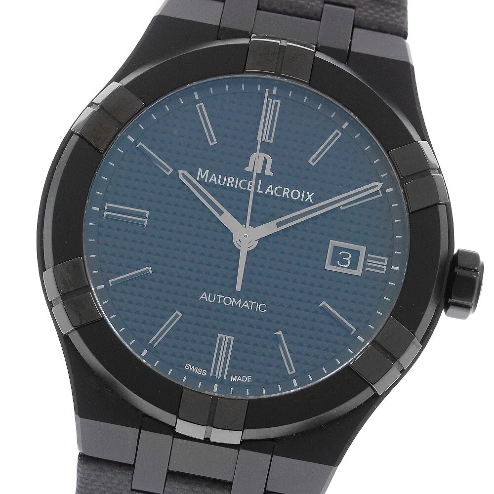 モーリスラクロア MAURICE LACROIX AI6008 アイコン デイト 自動巻き メンズ _971312【中古】