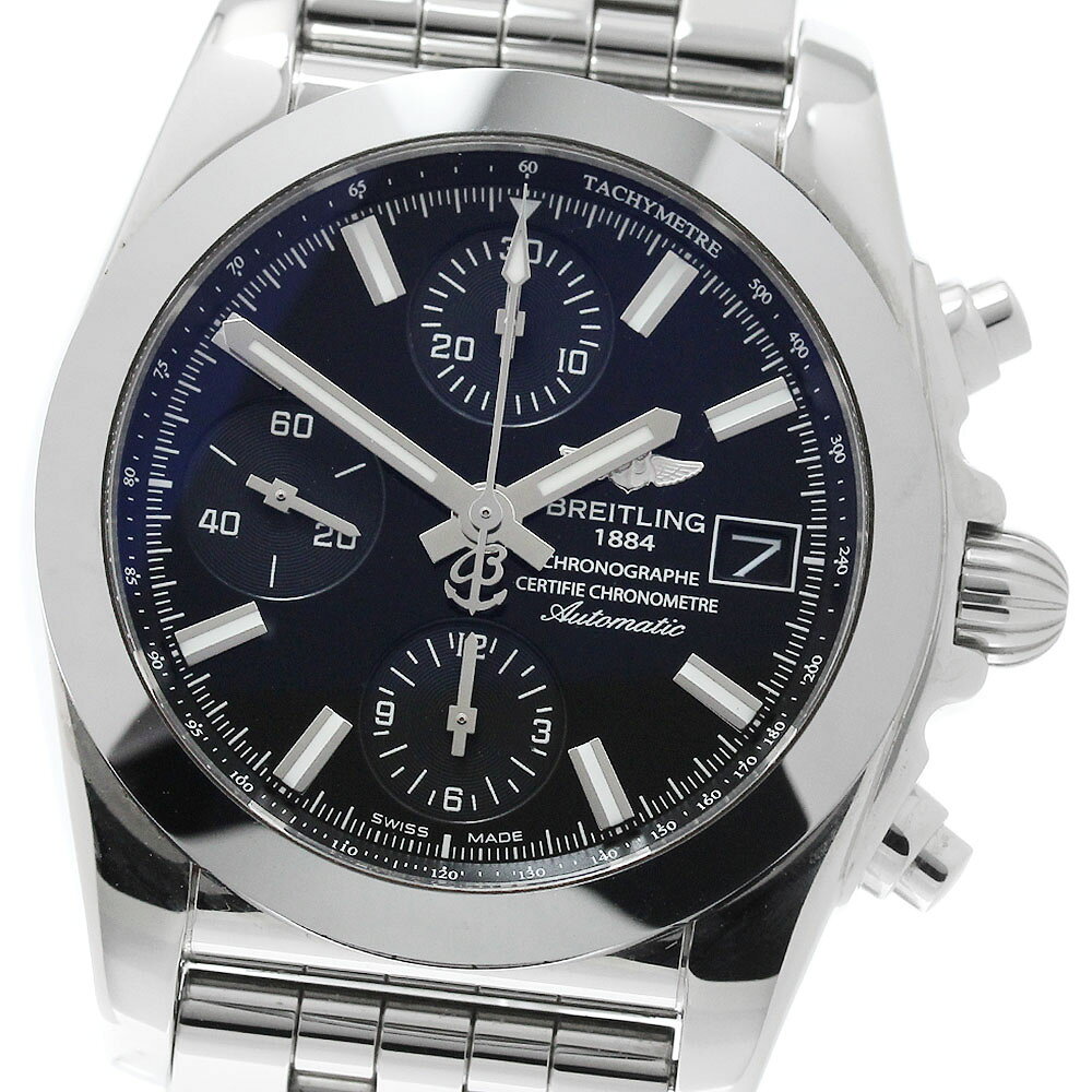 ブライトリング BREITLING W1331012/BD92 クロノマット38 スリークT クロノグラフ 自動巻き メンズ 美品 箱・保証書付き_964298【中古】