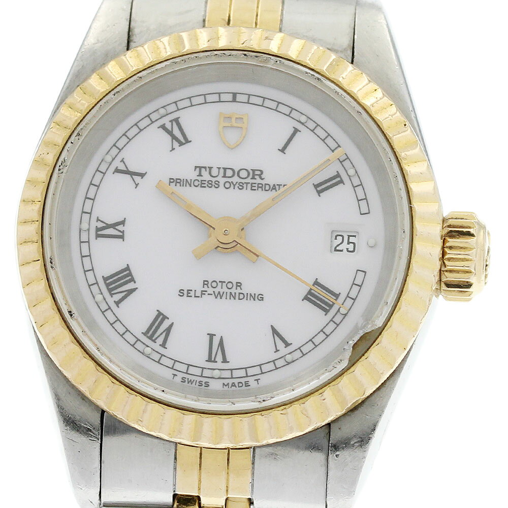 チュードル TUDOR 92413 プリンセス オイスターデイト YGベゼル 自動巻き レディース _967819【中古】