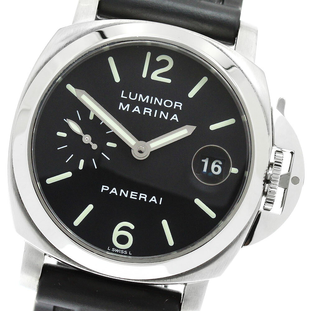 パネライ PANERAI PAM00048 ルミノールマリーナ スモールセコンド デイト 自動巻き  ...