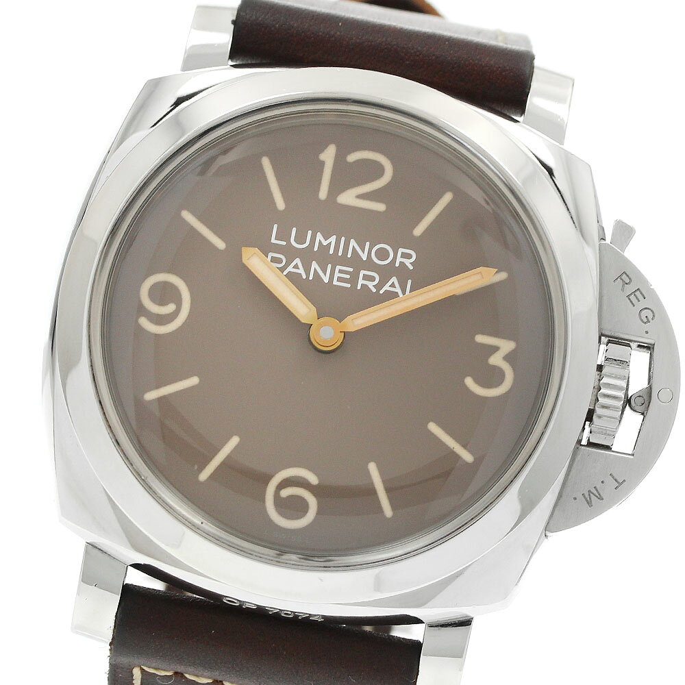 パネライ PANERAI PAM00663 ルミノール1950 3デイズ アッチャイオ 1000本限定 手巻き メンズ 良品 _968390【中古】