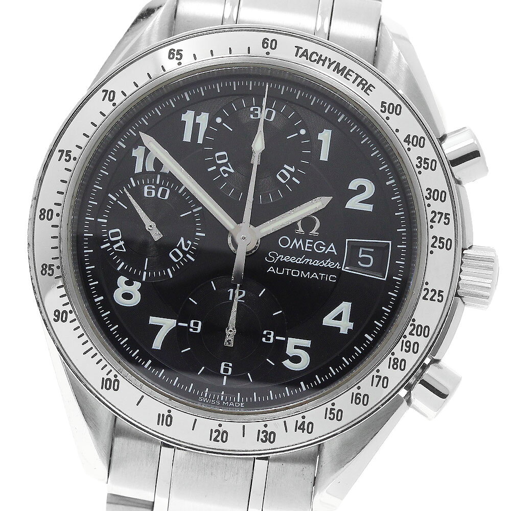 オメガ OMEGA 3513.52 スピードマスター デイト 日本限定 自動巻き メンズ _971522【中古】