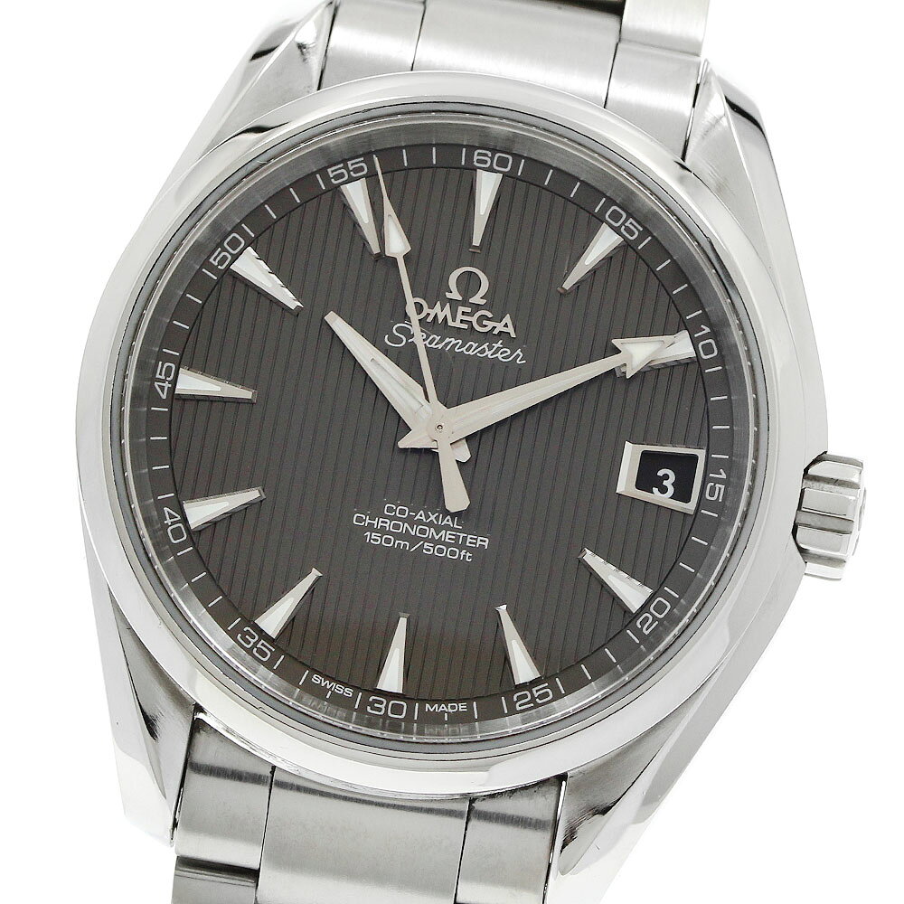 オメガ OMEGA 231.10.39.21.06.001 シーマスター アクアテラ デイト コーアクシャル 自動巻き メンズ _901888【中古】
