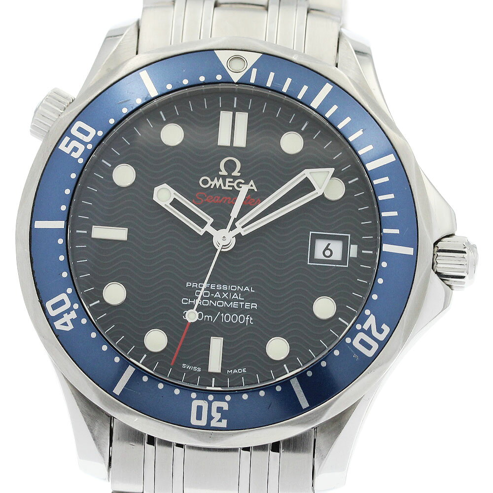 オメガ OMEGA 2220.80 シーマスター ダイバー 300M コーアクシャル デイト 自動巻き メンズ _948017【中古】