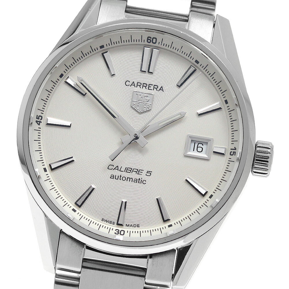 タグホイヤー TAG HEUER WAR211B-3 カレラ デイト 自動巻き メンズ _961482【中古】