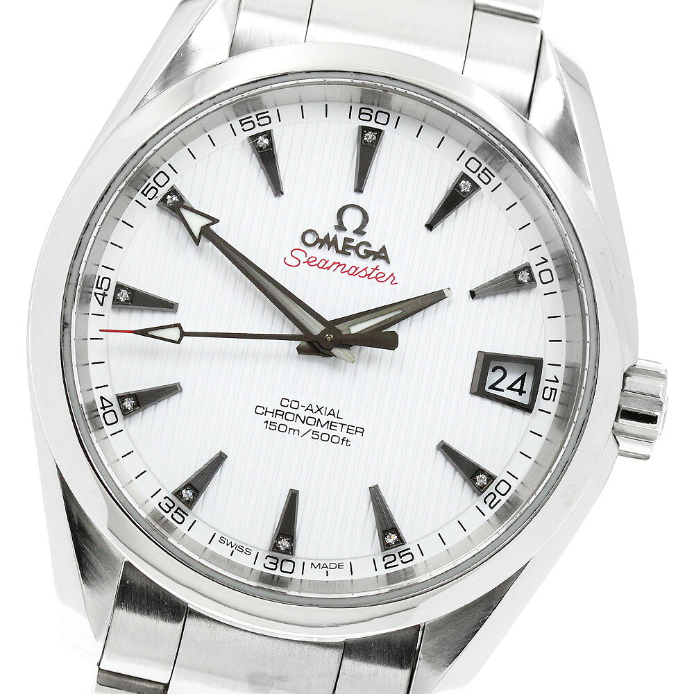 オメガ OMEGA 231.10.39.21.54.001 シーマスター アクアテラ 11Pダイヤ デイト 自動巻き メンズ 良 closer01-10270164 CLOSER パッケージ画像