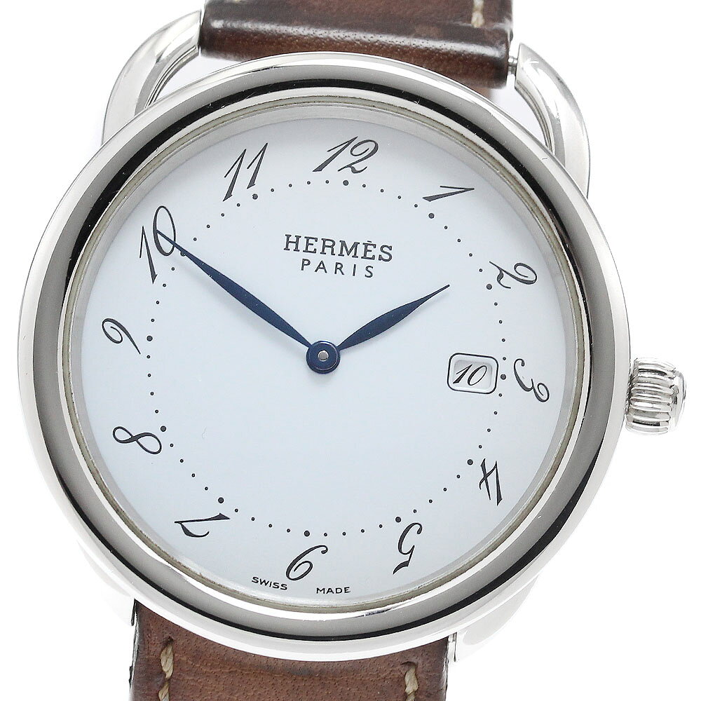 HERMES エルメス アルソー 40mm メンズ クォーツ ステンレススチール 楽天市場】エルメス（シリーズアルソー（エルメス））（メンズ腕時計
