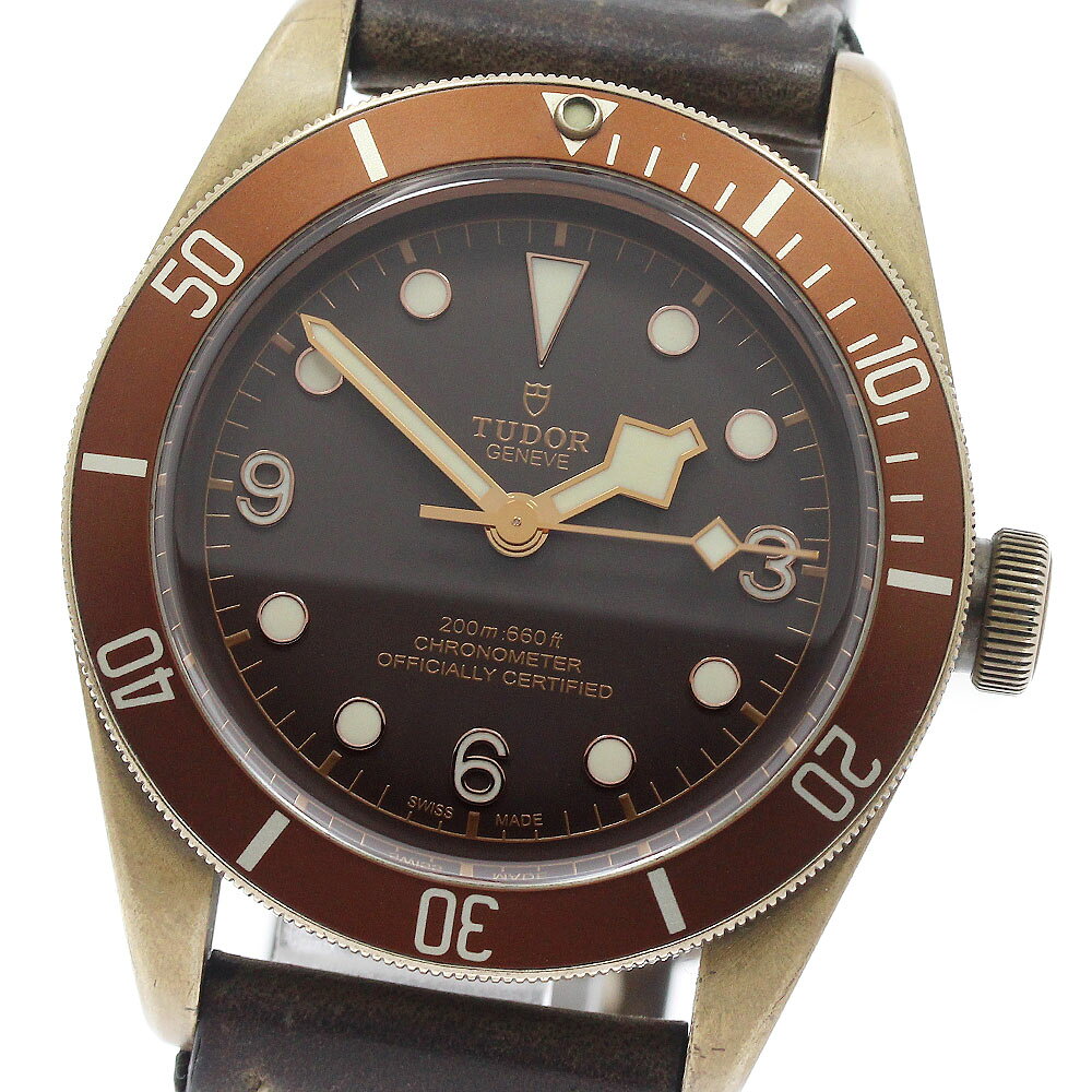 チュードル TUDOR 79250BM ヘリテージ ブラックベイ ブロンズ 自動巻き メンズ 保証書付き_962019【中古】