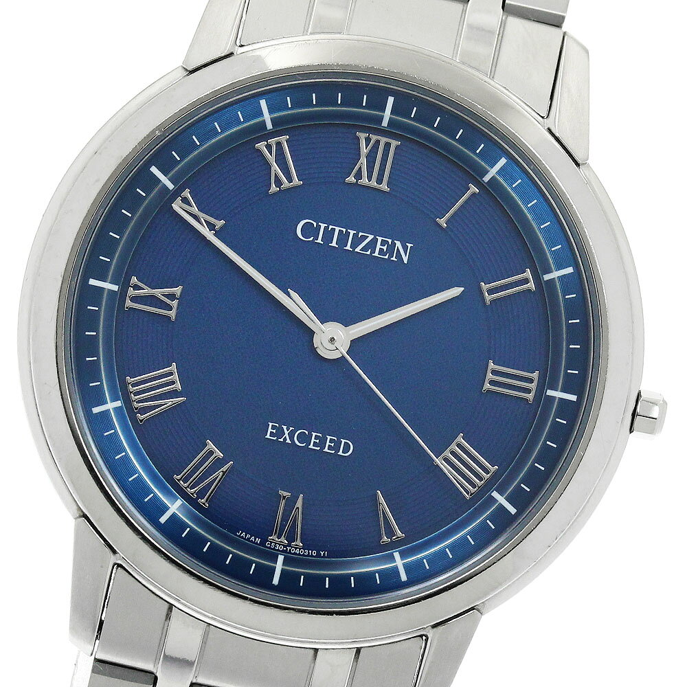 シチズン CITIZEN AR4000-63L/G530-T027083 エクシード エコドライブ ソーラー メンズ 箱・保証書付き_965253【中古】