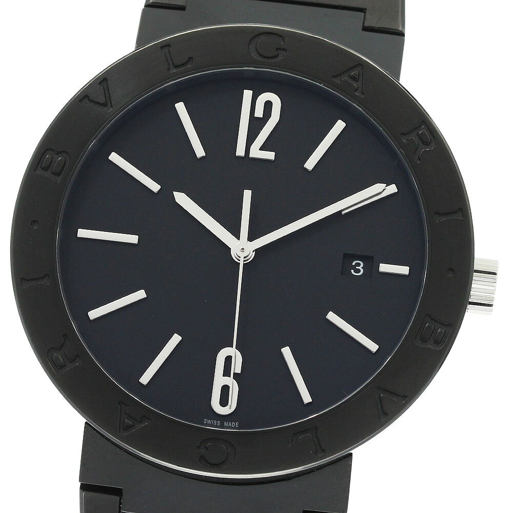 訳あり ブルガリ BVLGARI BB41S/103540 ブルガリブルガリ デイト 自動巻き メンズ 箱・保証書付き_970500 訳あり ブルガリ BVLGARI BB41S/103540 ブルガリブルガリ デイト 自動
