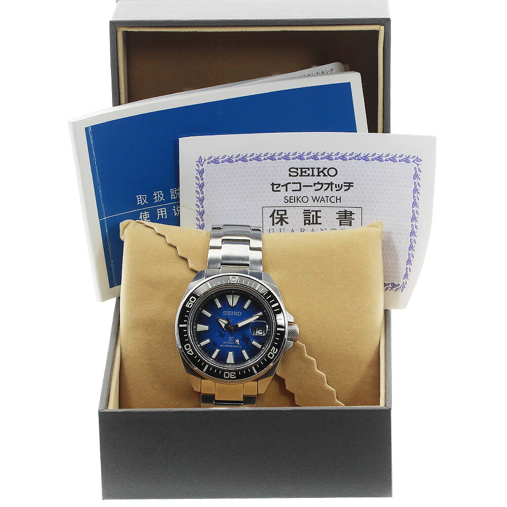 CLOSERのセイコー SEIKO SBDY065/4R35-04D0 プロスペックス ダイバースキューバ デイト 自動巻き メンズ 内箱・保証書付き_970509【中古】｜アングル2
