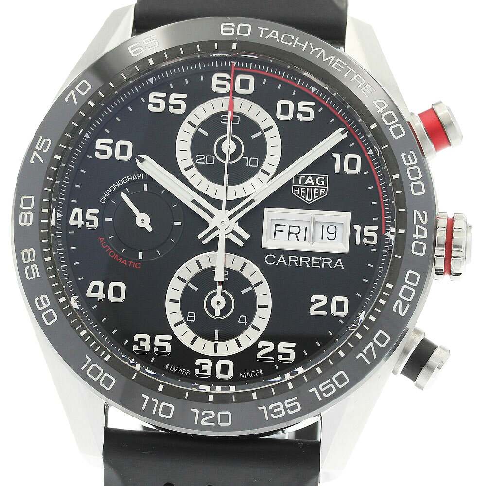 タグホイヤー TAG HEUER CBN2A1AA.FT6228 カレラ デイデイト クロノグラフ 自動巻き メンズ 箱・保証書付き_970595【中古】