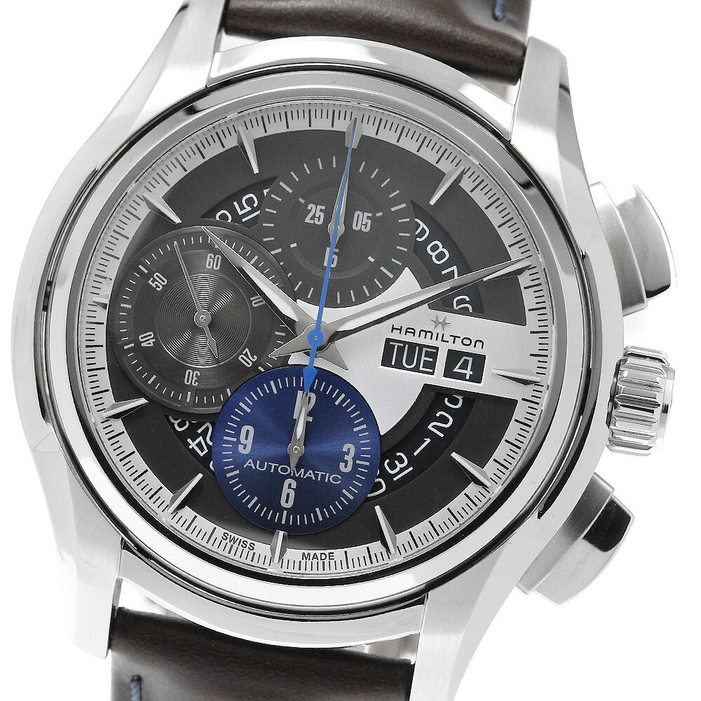 ハミルトン HAMILTON H328760/H32876550 ジャズマスター フェイス2フェイス2I 限定999本 自動巻き メンズ 極美品 箱・保証書付き_971584【中古】