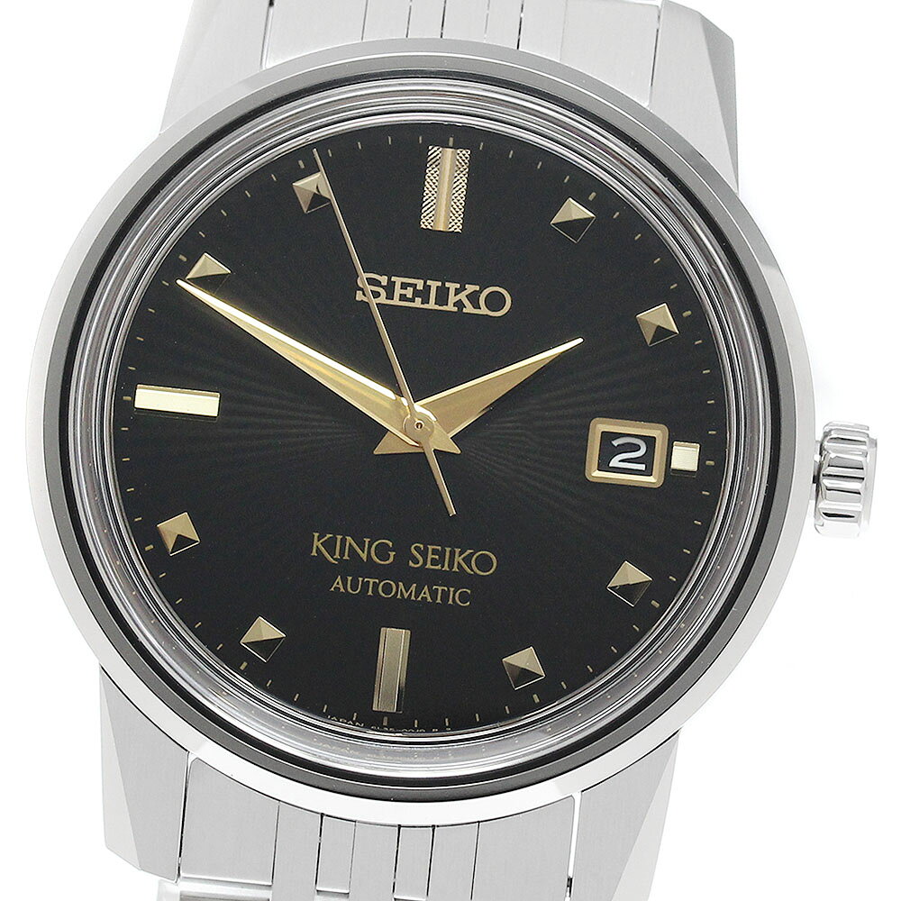 セイコー SEIKO SDKA025/6L35-00L0 キングセイコー BEAMS 50周年記念限定モデル デイト 自動巻き メンズ 極美品 箱・保証書付き_972475【中古】