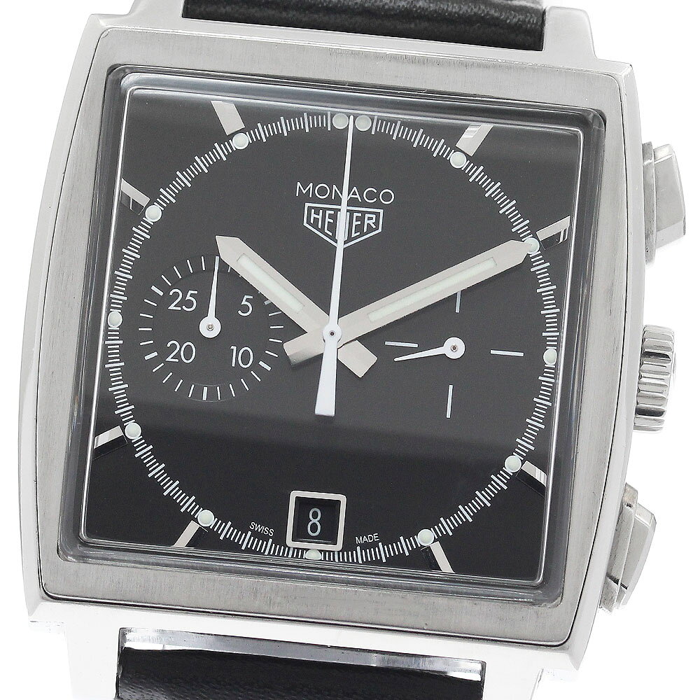 タグホイヤー TAG HEUER CS2110 モナコ クロノグラフ 世界限定5000本 自動巻き メンズ _949278【中古】