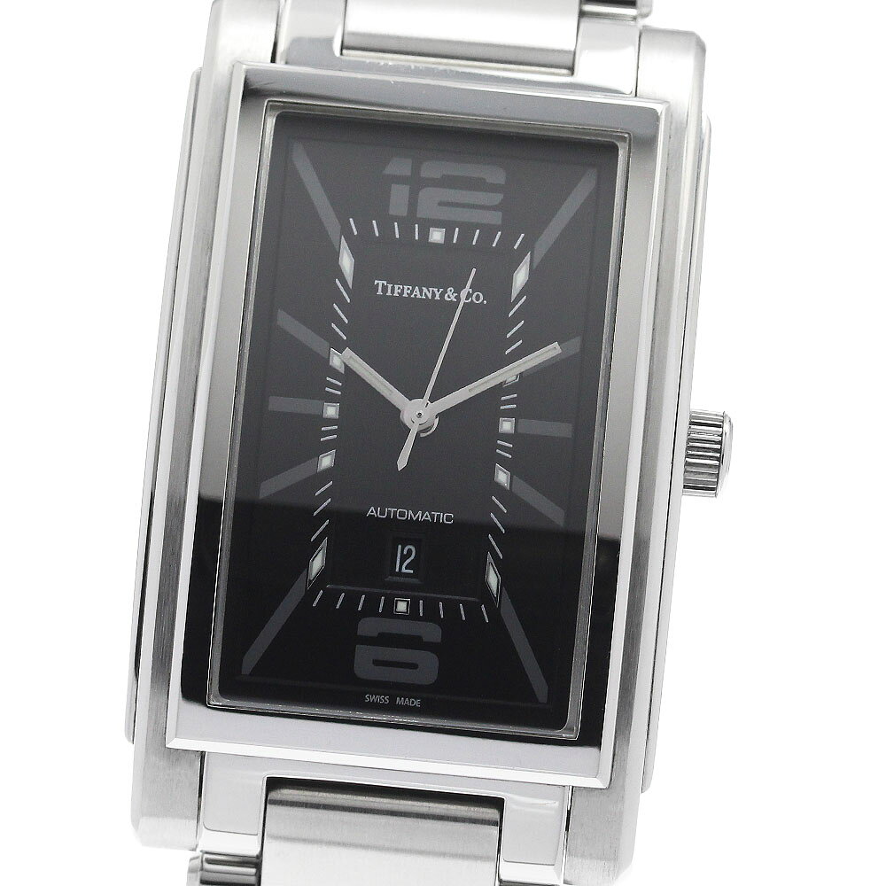 ティファニー TIFFANY&Co. Z0031.68.10A10A00A グランド スクエア デイト 自動巻き メンズ _957190【中古】