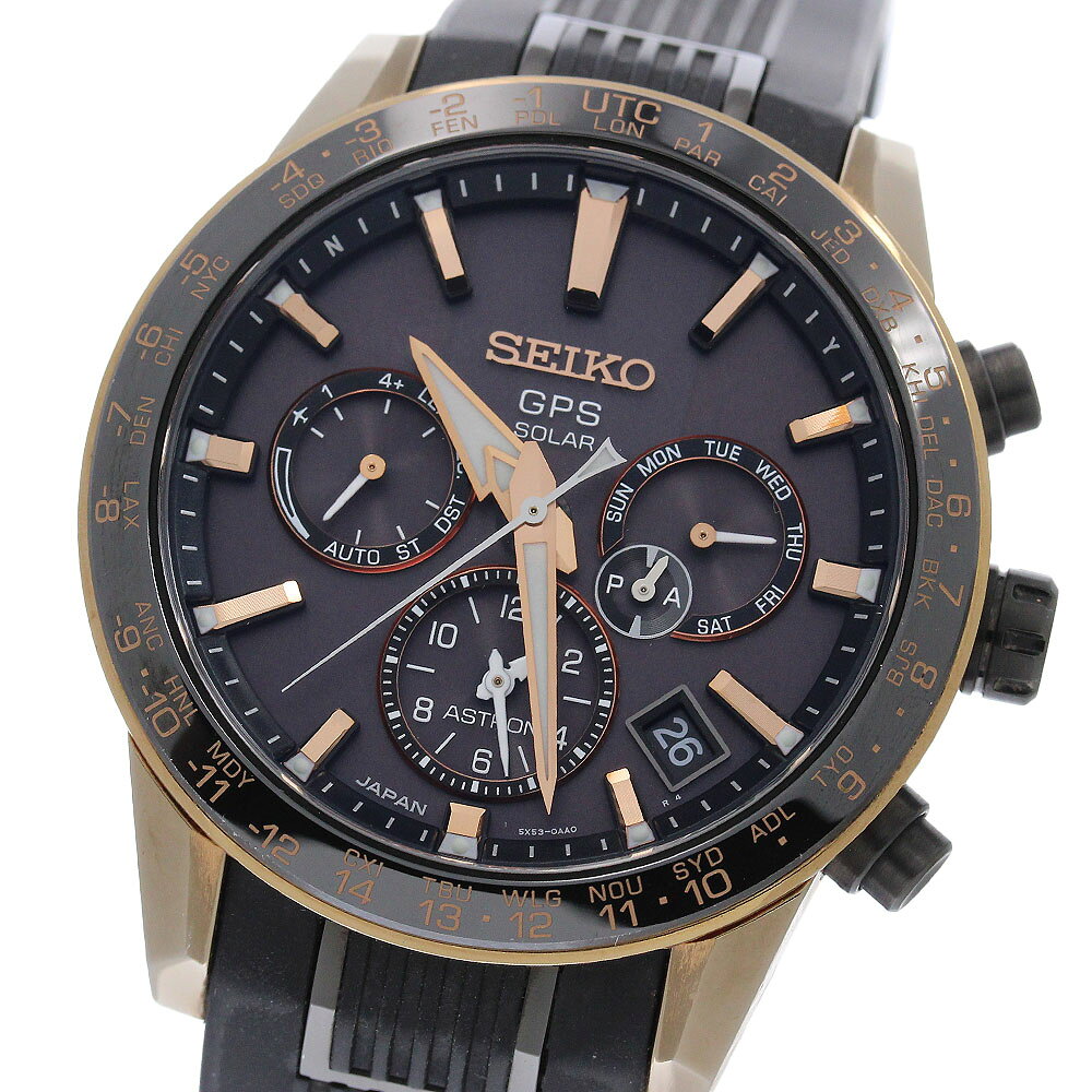 セイコー SEIKO SBXC006/5X53-0AB0 アストロン GPS ソーラー電波 メンズ _970487【中古】