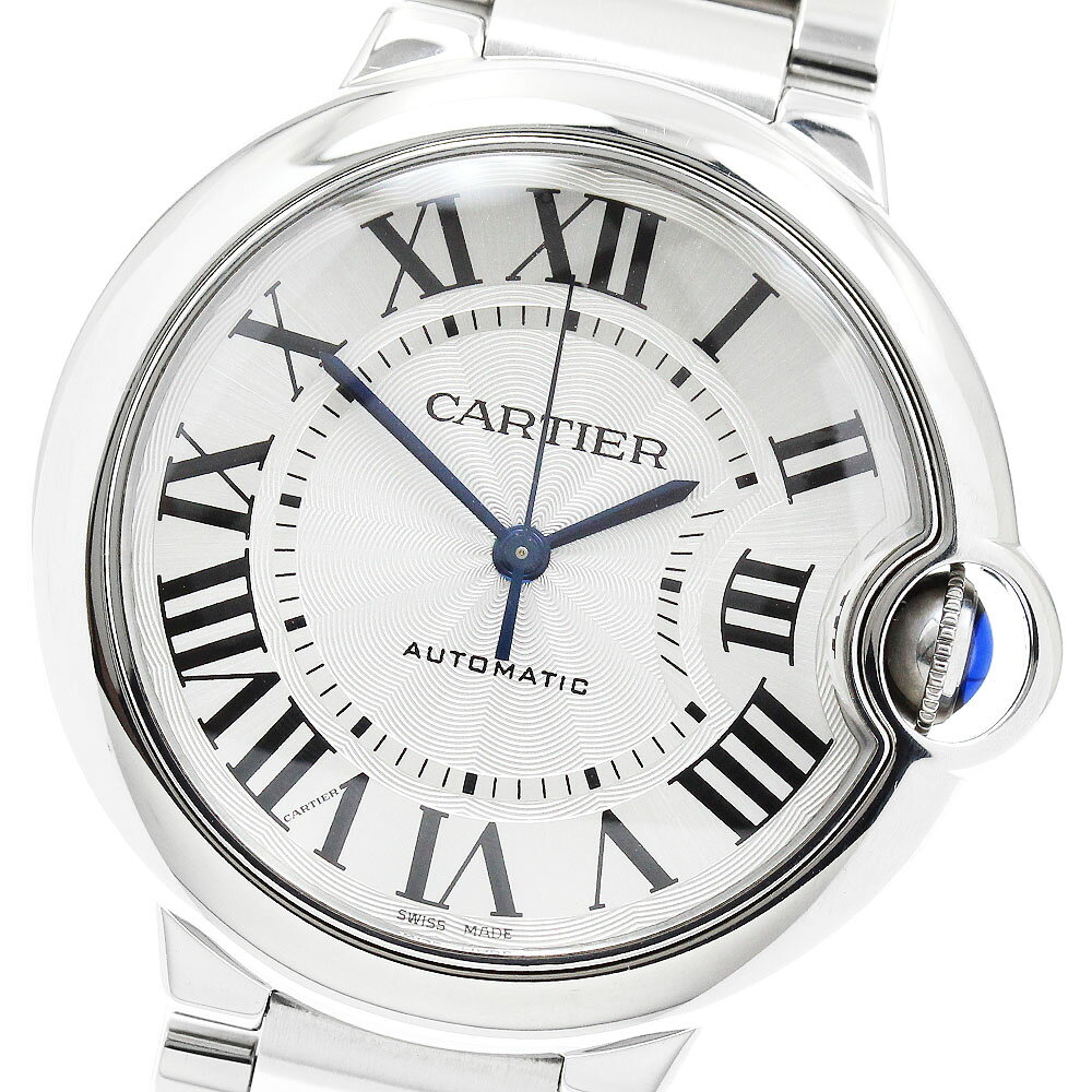 カルティエ CARTIER WSBB0048 バロンブルー 36mm 自動巻き ボーイズ 良品 _972554【中古】