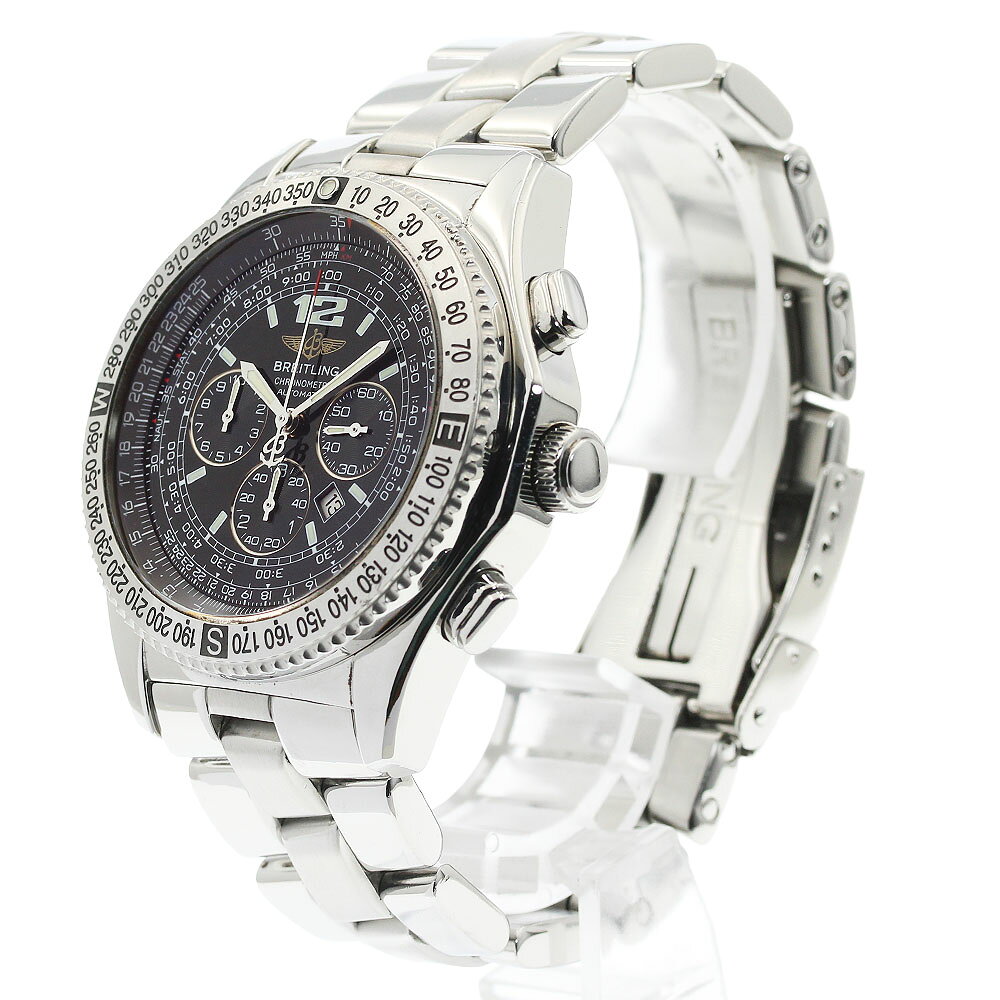 CLOSERのブライトリング BREITLING A42362 B-2 プロフェッショナル デイト クロノグラフ 自動巻き メンズ 保証書付き_958541【中古】｜アングル3