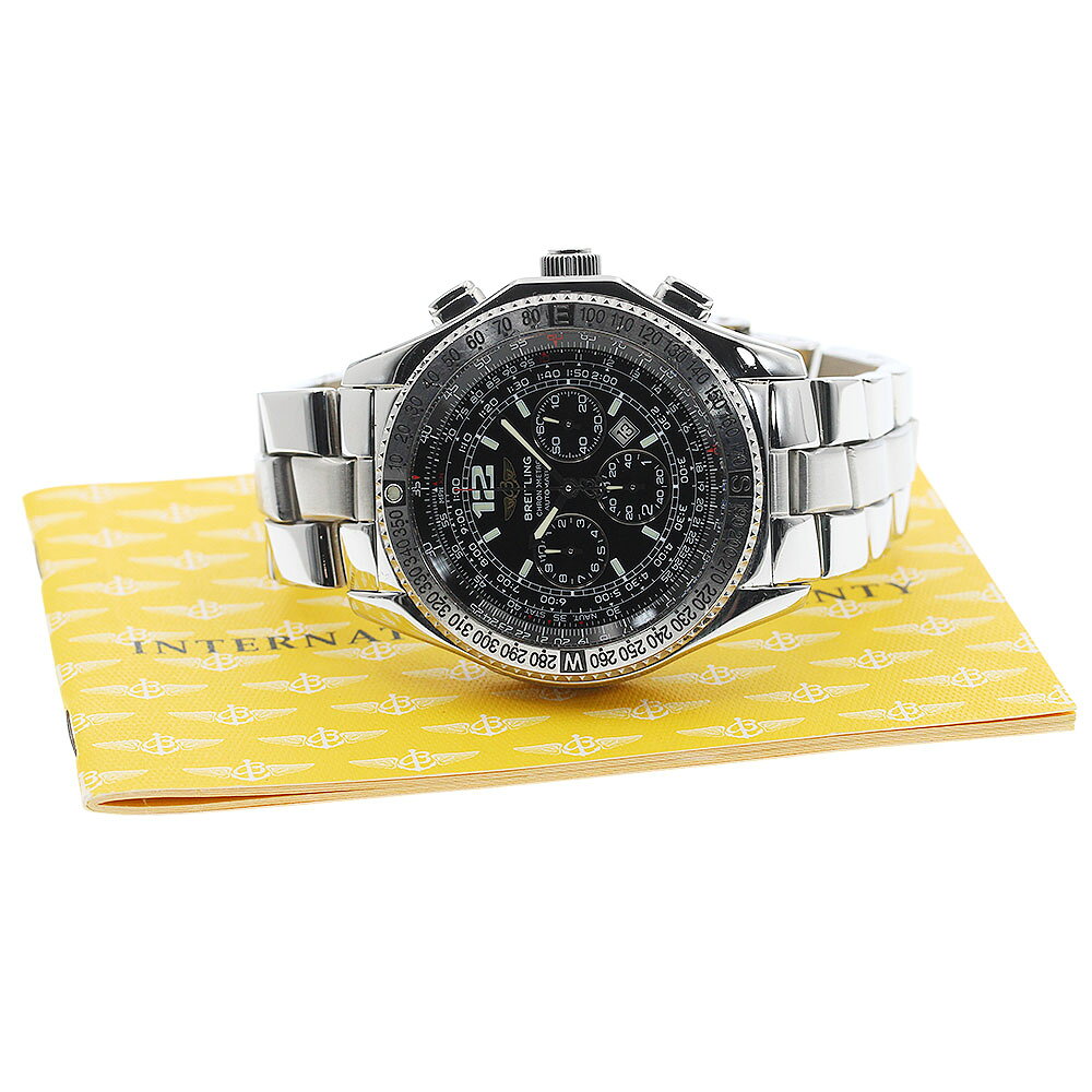 CLOSERのブライトリング BREITLING A42362 B-2 プロフェッショナル デイト クロノグラフ 自動巻き メンズ 保証書付き_958541【中古】｜アングル2