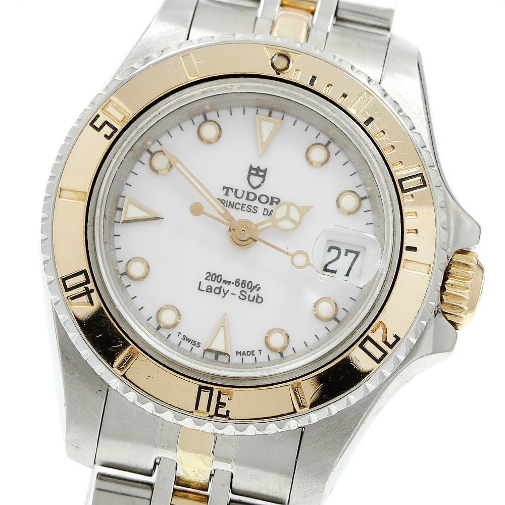 チュードル TUDOR 96093 プリンセスデイト レディサブ 自動巻き レディース _963407【中古】