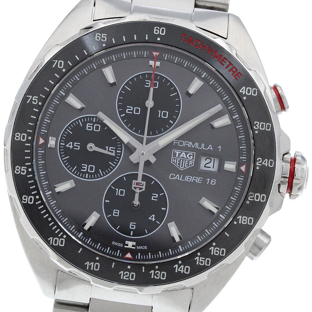 タグホイヤー TAG HEUER CAZ2012-0 フォーミュラ1 キャリバー16 クロノグラフ 自動巻き メンズ 箱・保証書付き_967476【中古】