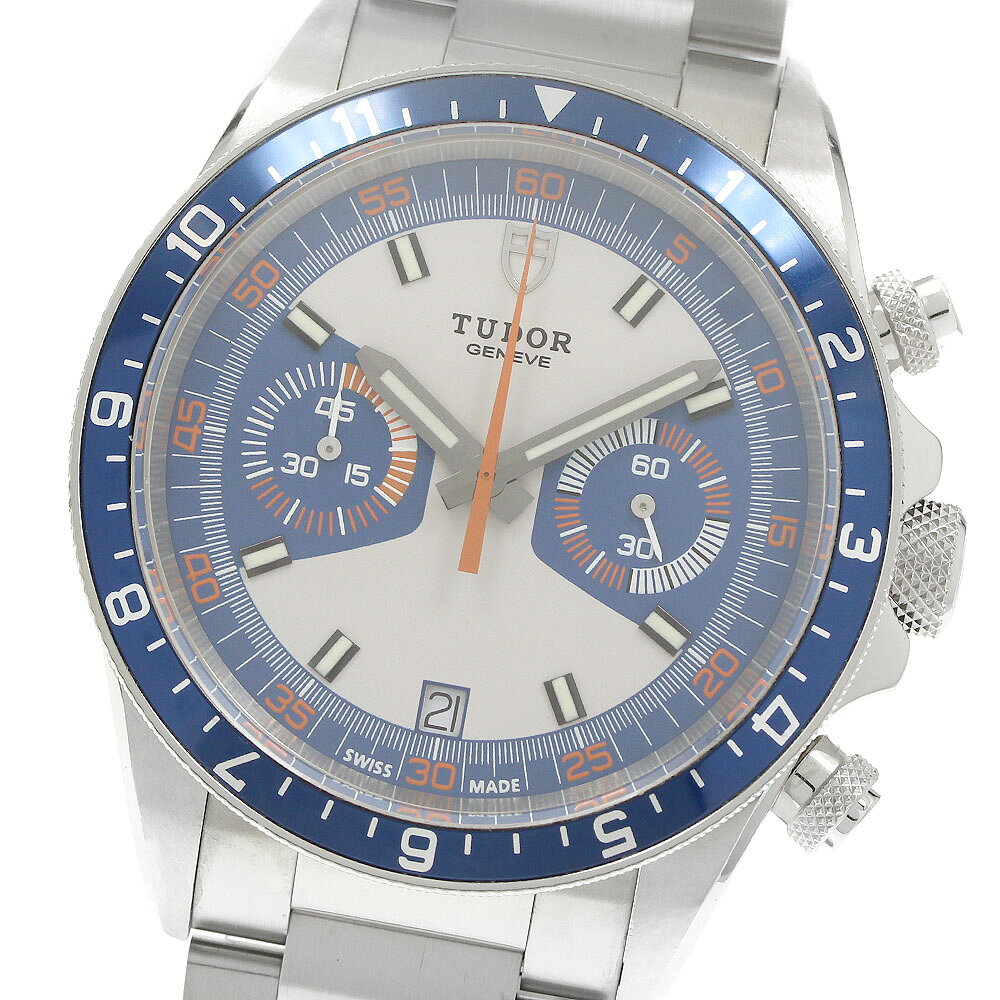 チュードル TUDOR 70330B ヘリテージ クロノ クロノグラフ 自動巻き メンズ 箱・保証書 ...