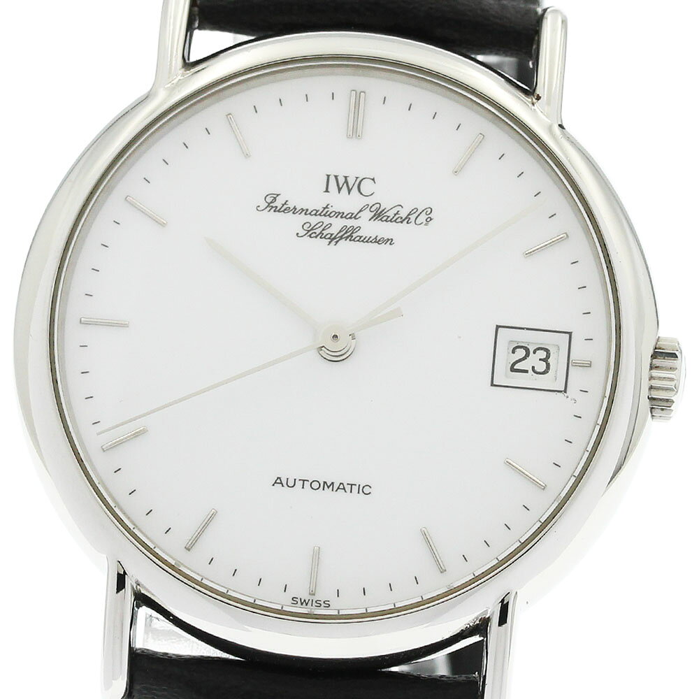 IWC IWC SCHAFFHAUSEN IW351320 ポートフィノ デイト 自動巻き メンズ _968002【中古】