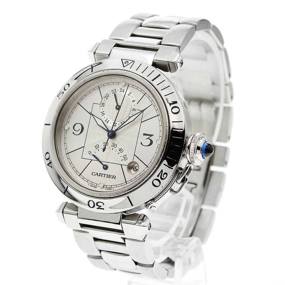 カルティエ CARTIER W31037H3 パシャ38mm GMT パワーリザーブ デイト 自動巻き メンズ _968639 closer01-10270448 CLOSER サンプル画像2