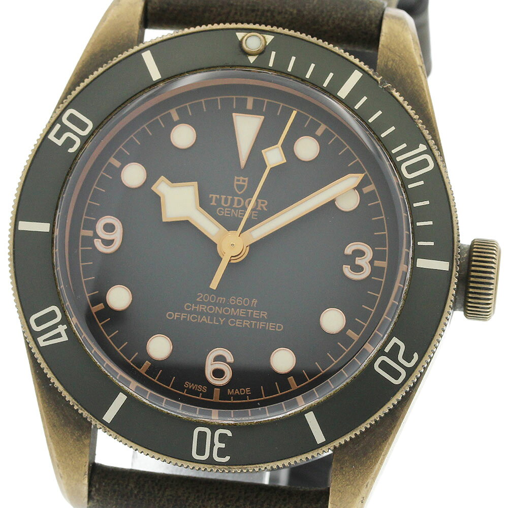 チュードル TUDOR 79250BA ヘリテージ ブラックベイ ブロンズ 自動巻き メンズ 保証書付き_970984【中古】