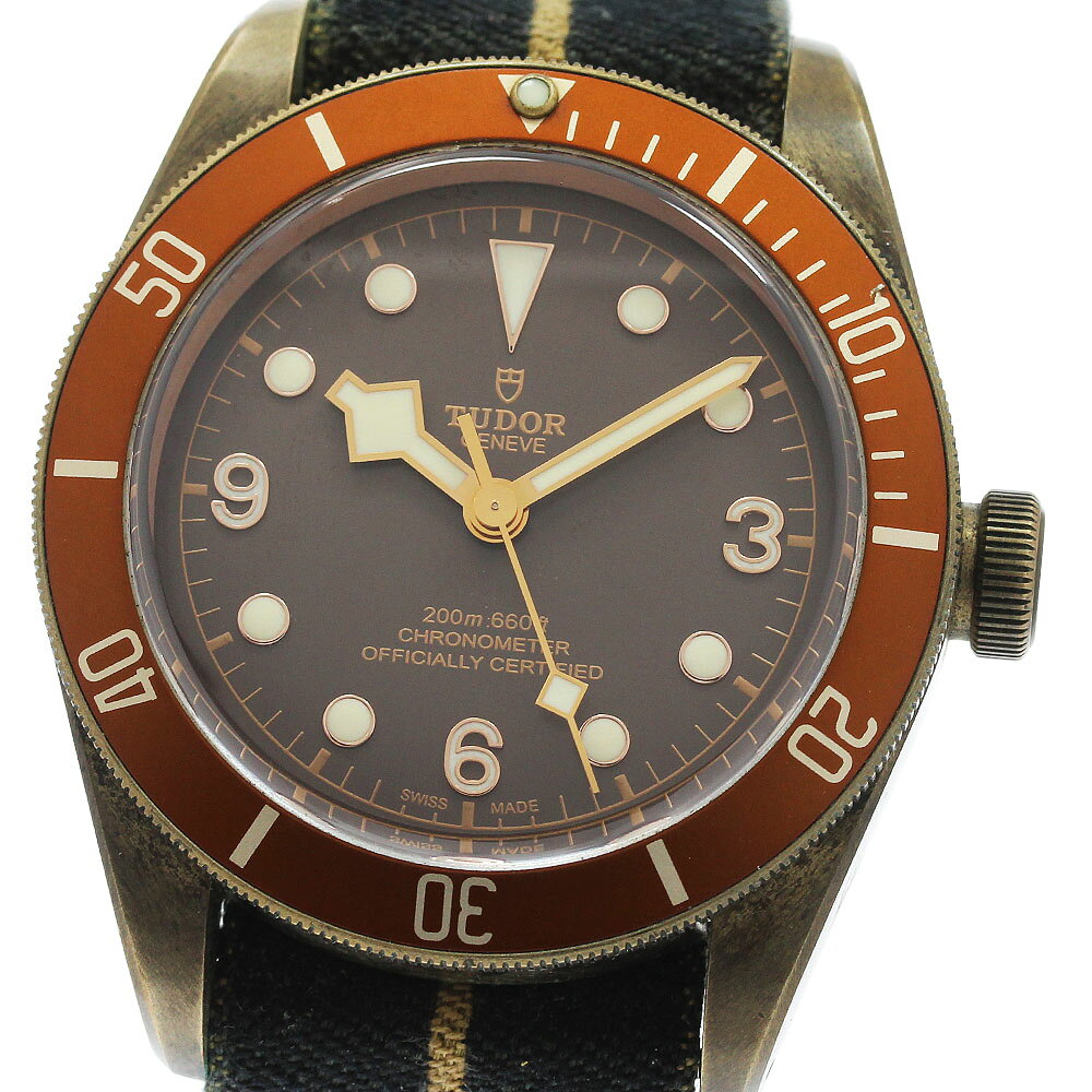 チュードル TUDOR 79250BM ヘリテージ ブラックベイ ブロンズ 自動巻き メンズ 保証書付き_970985【中古】