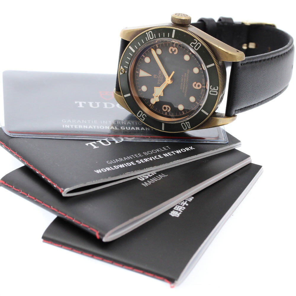 CLOSERのチュードル TUDOR 79250BA ヘリテージ ブラックベイ ブロンズ 自動巻き メンズ 保証書付き_970986【中古】｜アングル2