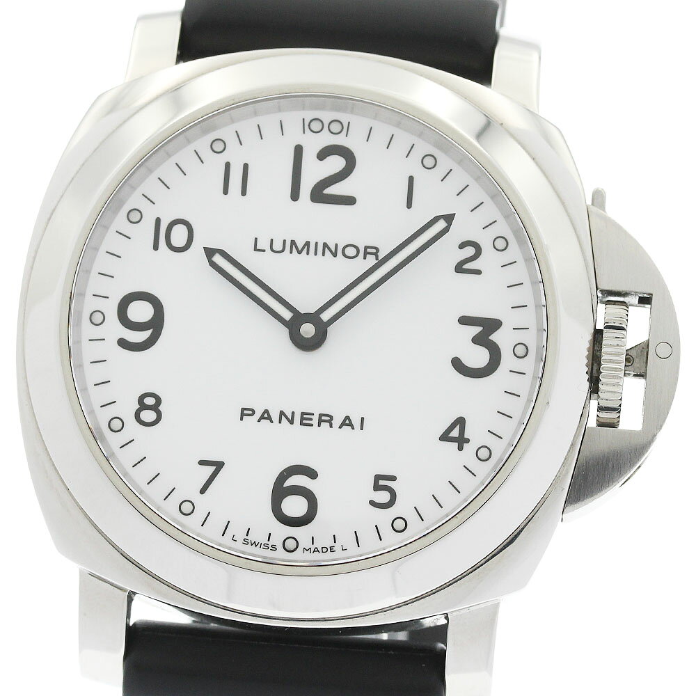 パネライ PANERAI PAM00114 ルミノール ベース 手巻き メンズ 保証書付き_9711 ...