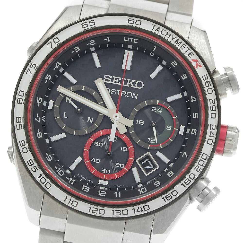 セイコー SEIKO SBXY045/8R92-0BC0 アストロン CIVIC TYPE R コラボレーションモデル ソーラー電波 メンズ 美品 箱・保証書付き_972293【中古】