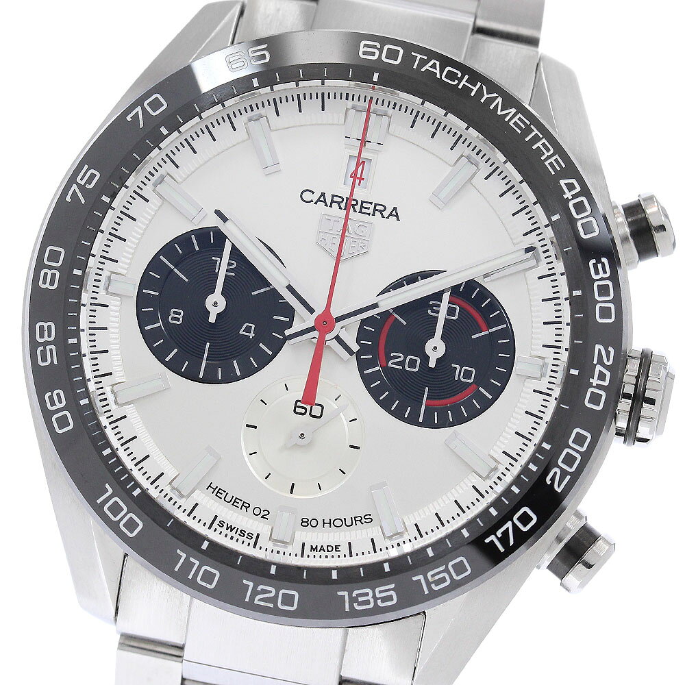 タグホイヤー TAG HEUER CBN2A1D カレラ スポーツクロノグラフ 160周年リミテッドエディション 自動巻き メンズ 良品 保証書付き_972763【中古】