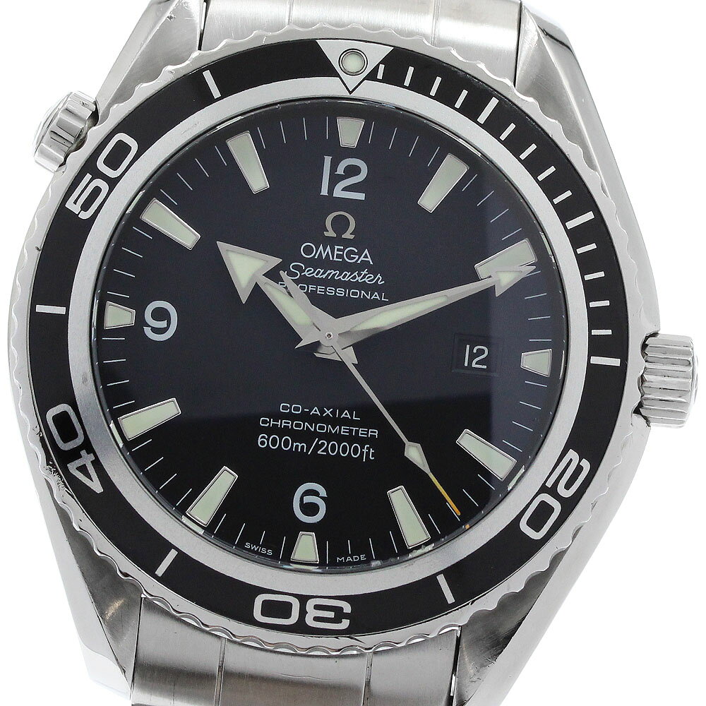 オメガ OMEGA 2200.50 シーマスター600 プラネットオーシャン デイト 自動巻き メンズ _877746【中古】