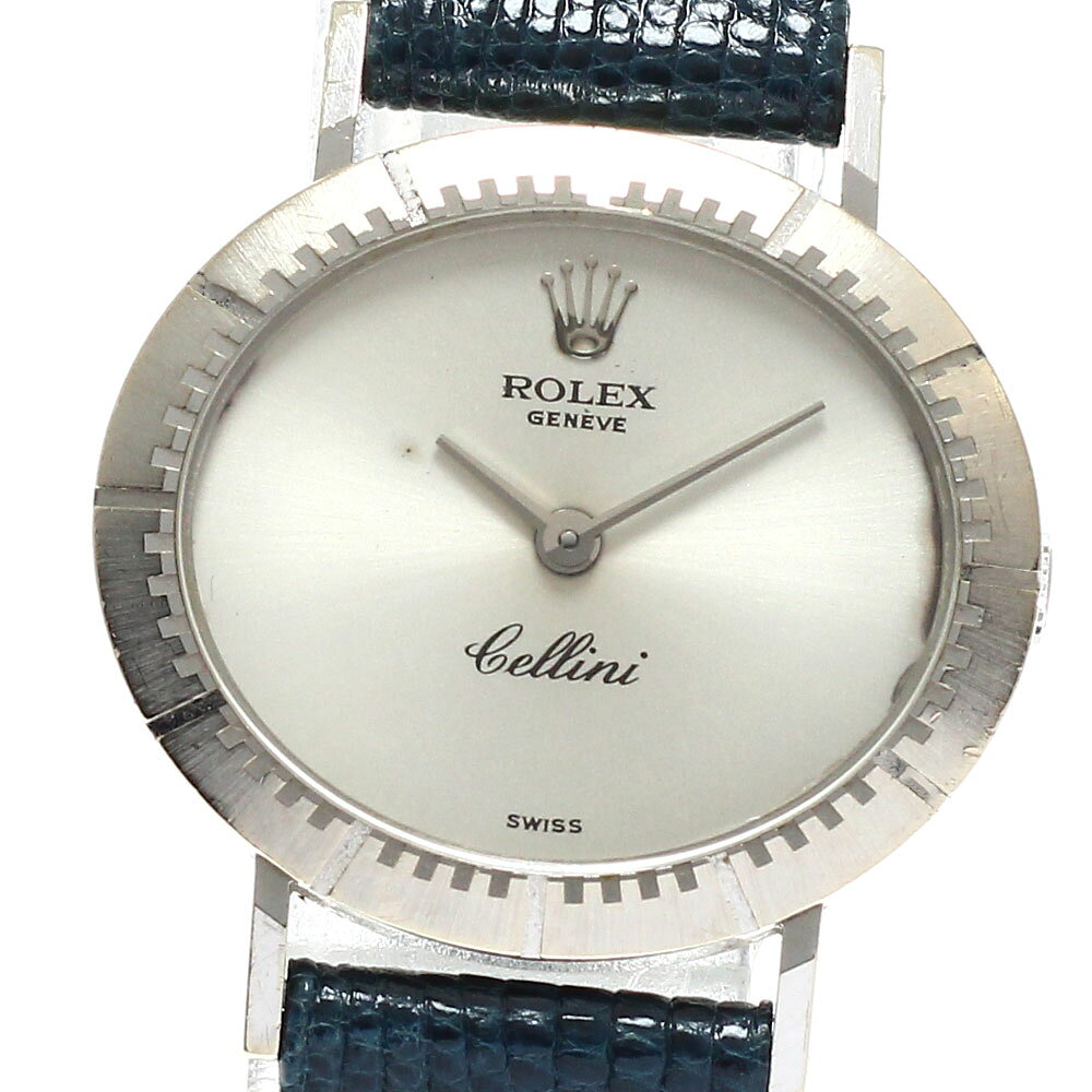 ロレックス ROLEX 4081 チェリーニ K18WG Cal.1600 手巻き レディース _956496【中古】