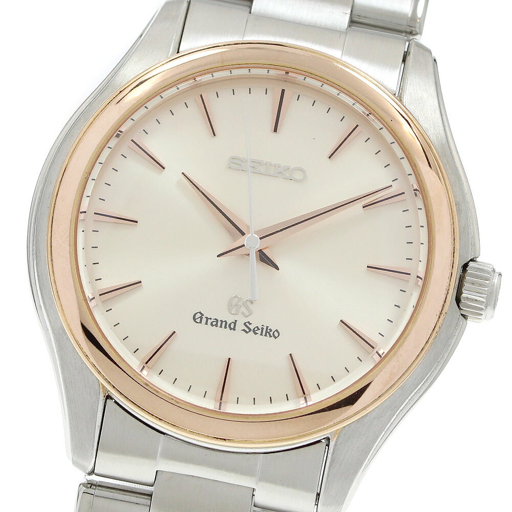 セイコー SEIKO SBGX004/9F61-0A20 グランドセイコー K18PGベゼル クォーツ メンズ 良品 _960583