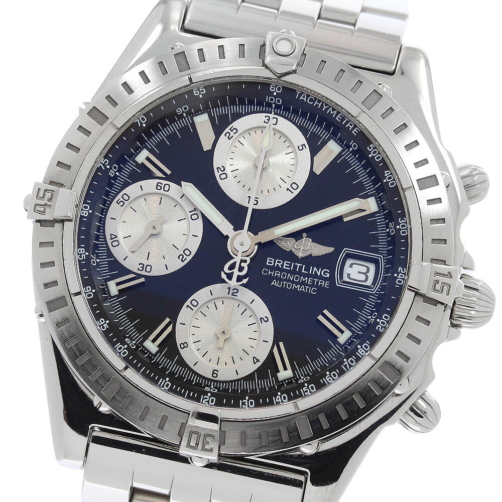 ブライトリング BREITLING A13352 クロノマット デイト 自動巻き メンズ _972307【中古】