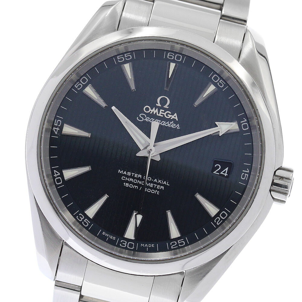 オメガ OMEGA 231.10.42.21.03.003 シーマスター アクアテラ マスターコーアクシャル デイト 自動巻き メンズ _972832【中古】