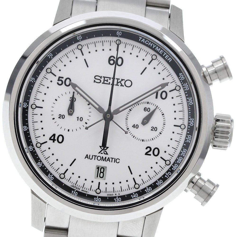 セイコー SEIKO SBEC007/8R46-00A0 プロスペックス スピードタイマー メカニカル 自動巻き メンズ 極美品 箱・保証書付き_973053【中古】