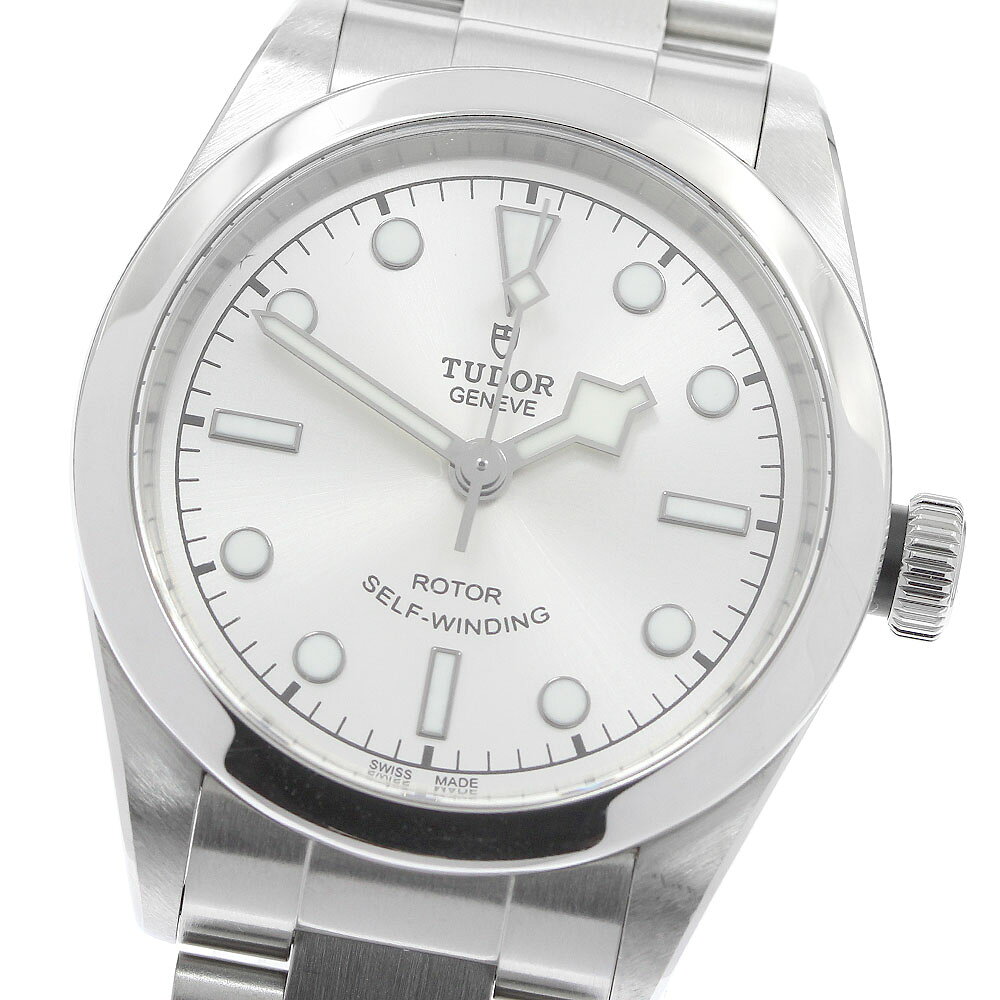 チュードル TUDOR 79580 ヘリテージ ブラックベイ 32 自動巻き レディース 良品 保証書付き_967116【中古】