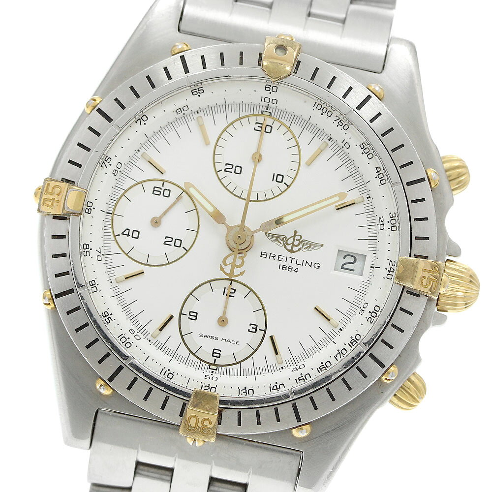 ブライトリング BREITLING B13047 クロノマット ビコロ デイト 自動巻き メンズ _967323【中古】