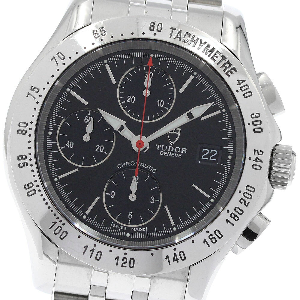 チュードル TUDOR 79380P クロノチック デイト 自動巻き メンズ _970754【中古】