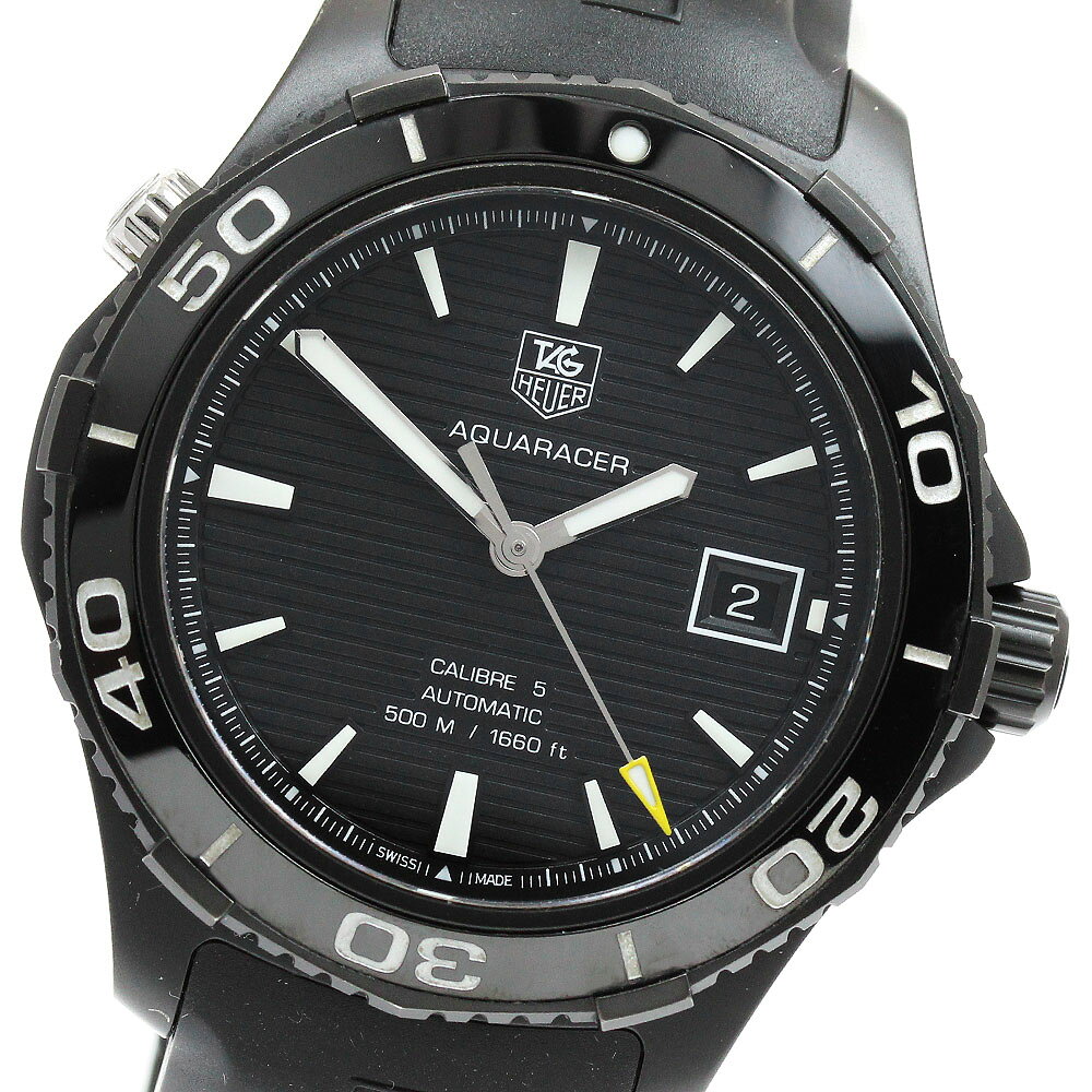 タグホイヤー TAG HEUER WAK2180 アクアレーサー キャリバー5 自動巻き メンズ 美品 _972523【中古】