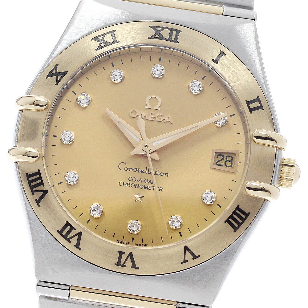 オメガ OMEGA 111.20.36.20.58.001 コンステレーション 11Pダイヤ 自動巻き メンズ 良品 _972638【中古】
