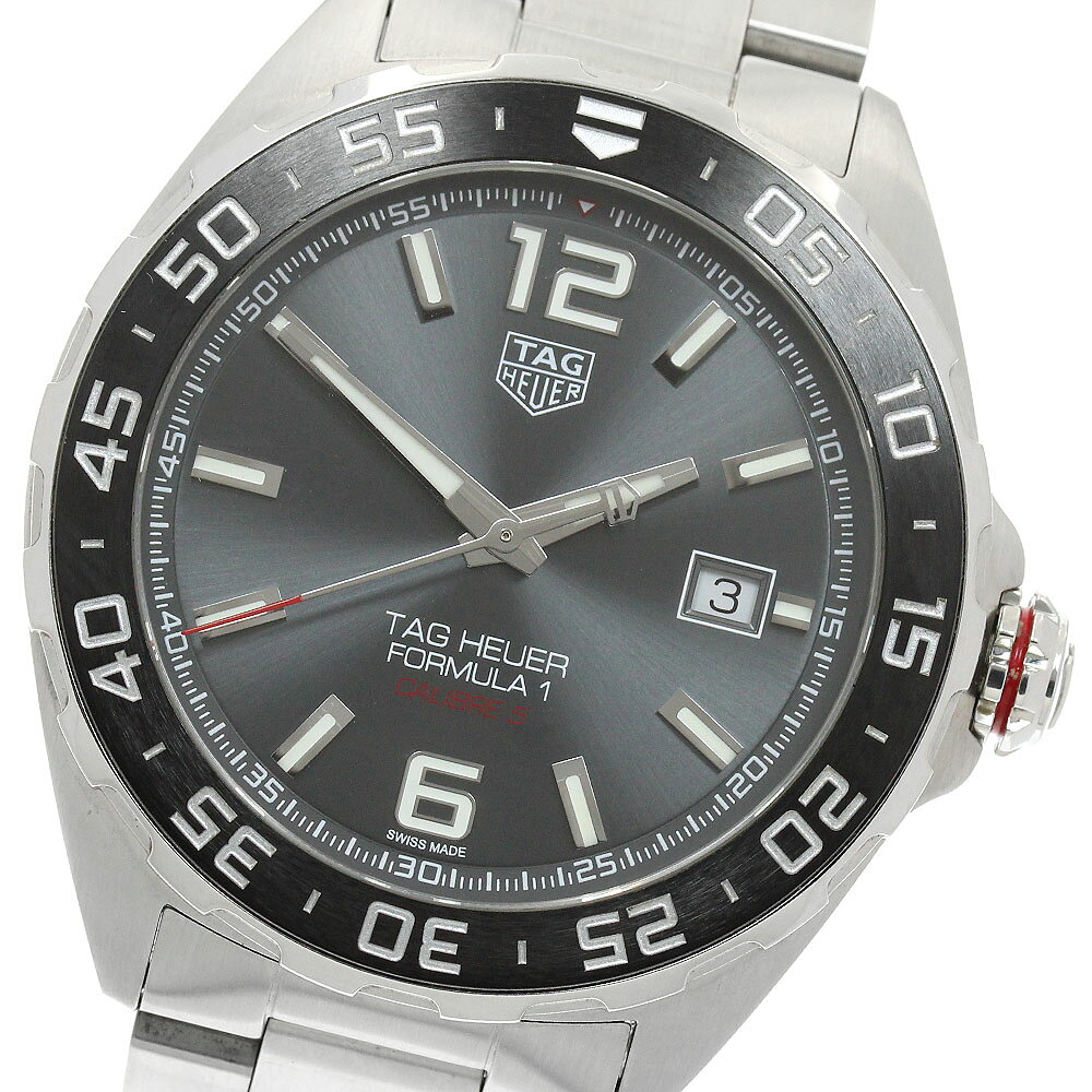 タグホイヤー TAG HEUER WAZ2011 フォーミュラー1 デイト キャリバー5 自動巻き メンズ 良品 _972733【中古】