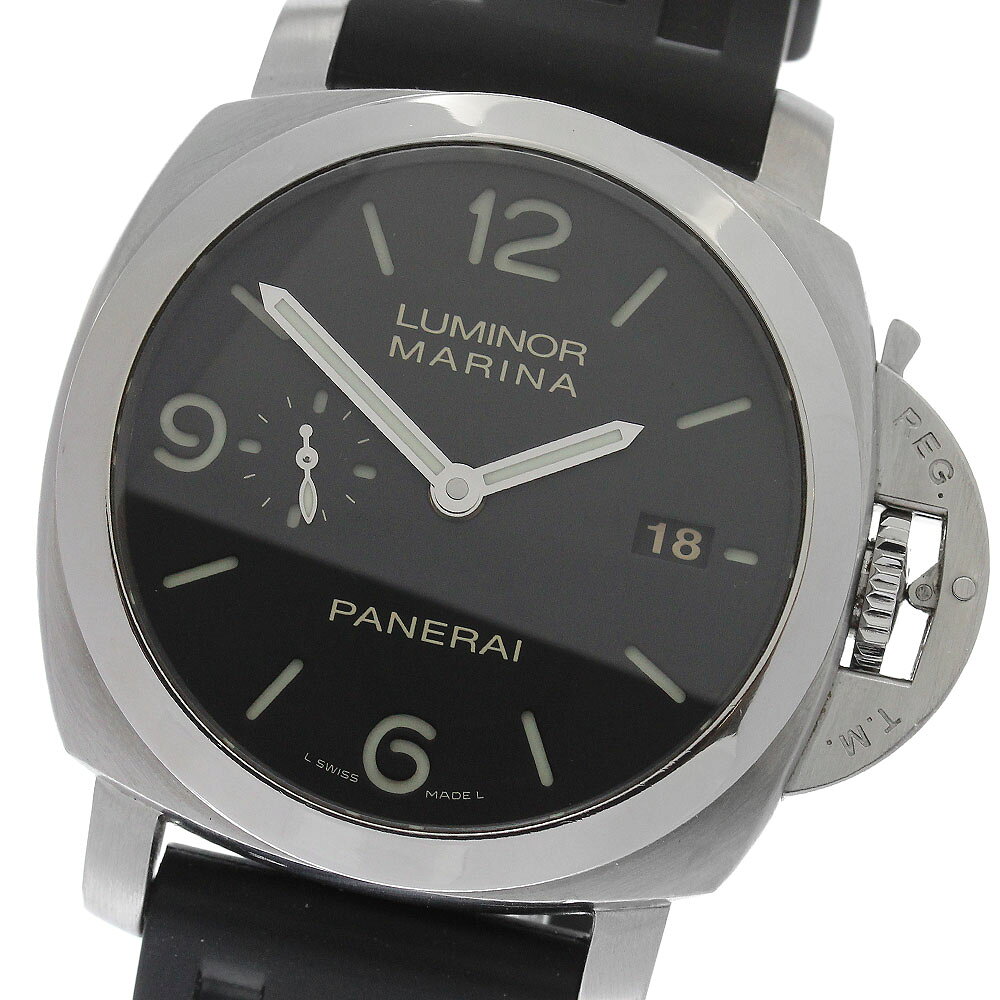 パネライ PANERAI PAM00312 ルミノールマリーナ 1950 3デイズ スモールセコンド 自動巻き メンズ 保証書付き_972787【中古】